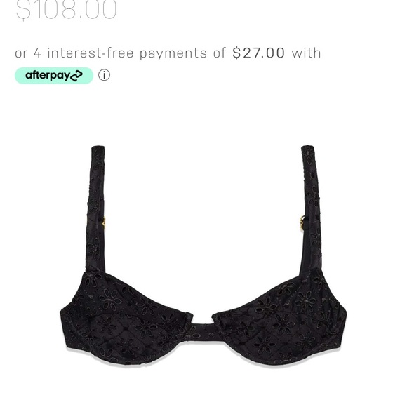 Juillet Izzy top and Edie bottom - black - small - Picture 3 of 6